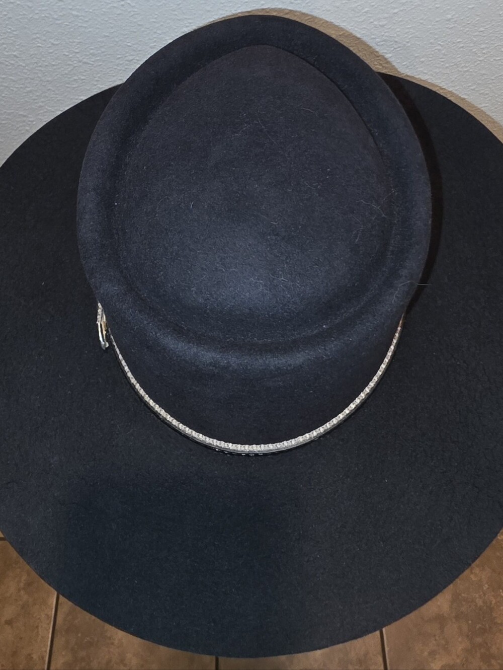 Vintage 5x Beaver Hat Co. Gambler Cowboy Hat - Sz.56 (LO)